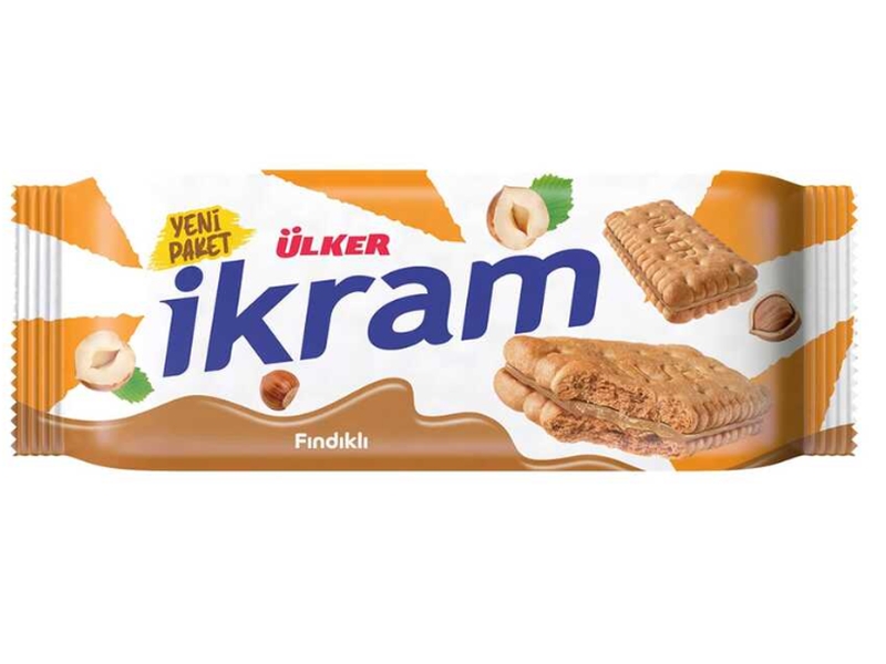 Ülker İkram Fındıklı Bisküvi 84gr 24lü