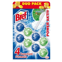 BREF KLOZET KOKUSU POWER AKTIV İKİLİ 8 TOP ÇAM 100g
