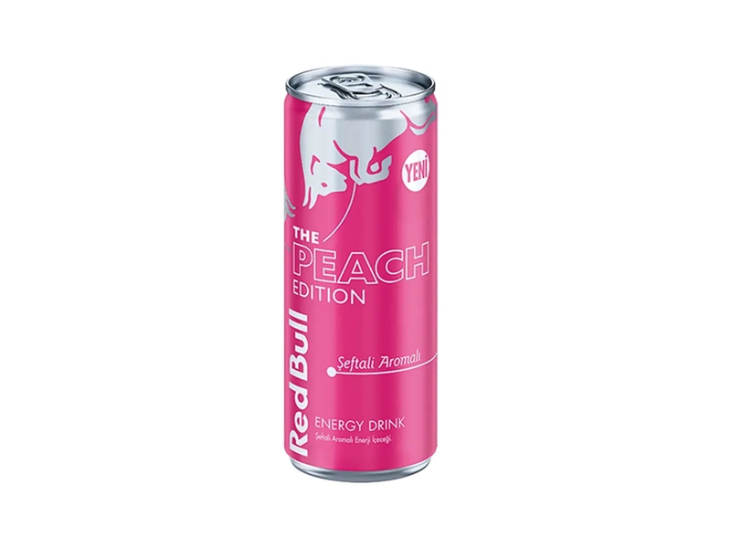 Red Bull Enerji Içeceği, Şeftali, 250 ml (24'Lü Paket, 24 X 250 Ml)