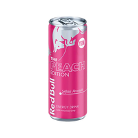Red Bull Enerji Içeceği, Şeftali, 250 ml (24'Lü Paket, 24 X 250 Ml)