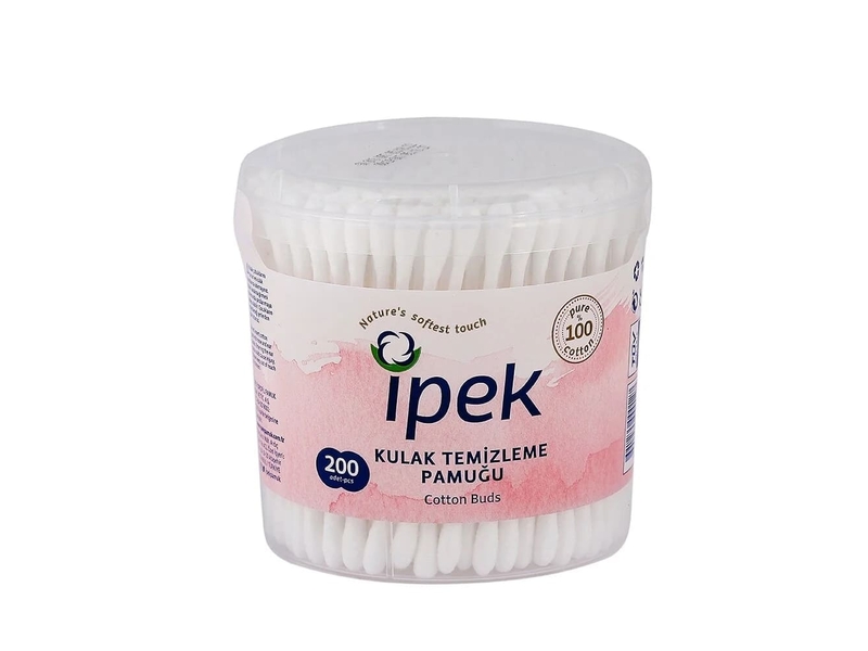 İpek Kulak Temizleme Pamuğu 200Lü