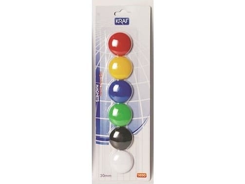 Kraf 503G Mıknatıs 3Cm 6Lı Blisterli 