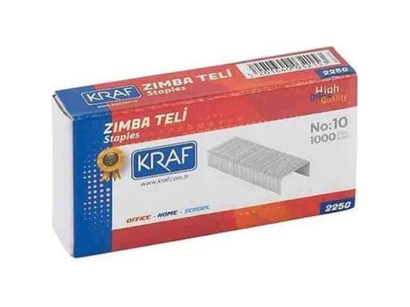 KRAF ZIMBA TELİ NO:10 BEYAZ 1000 Lİ 225G