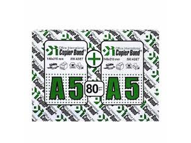 Copier Bond A5 Fotokopi Kağıdı 80Gr 1000Li