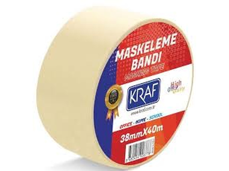 Kraf 4038G Maskeleme Bandı 38Mmx40M