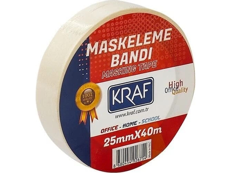 Kraf 4025G Maskeleme Bandı 25Mmx40M