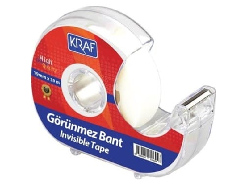 Kraf 1933K Görünmez Bant Kesicili 19Mmx33M