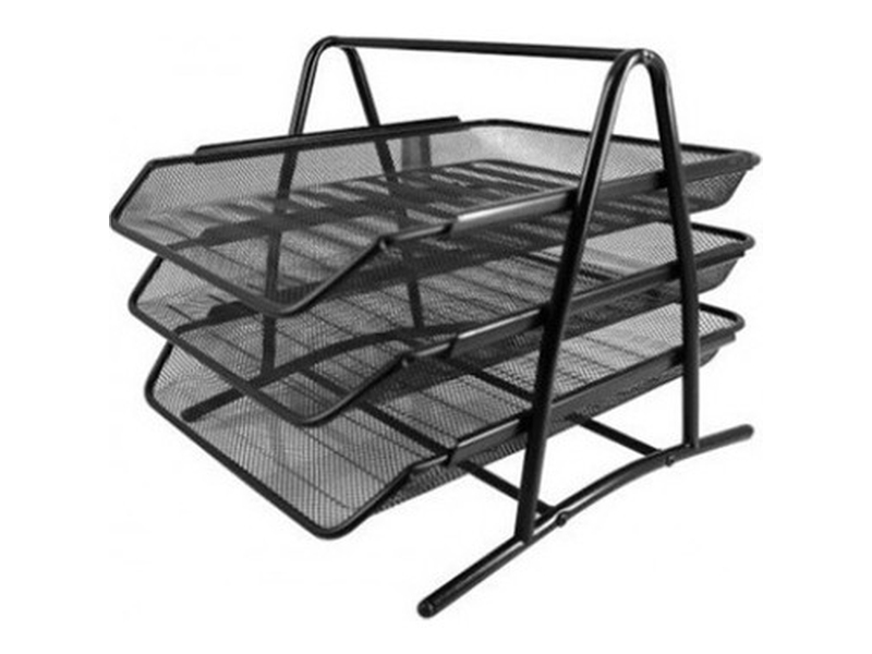 Kraf 455G Metal Perfore Ofis Seti 5Li Siyah 