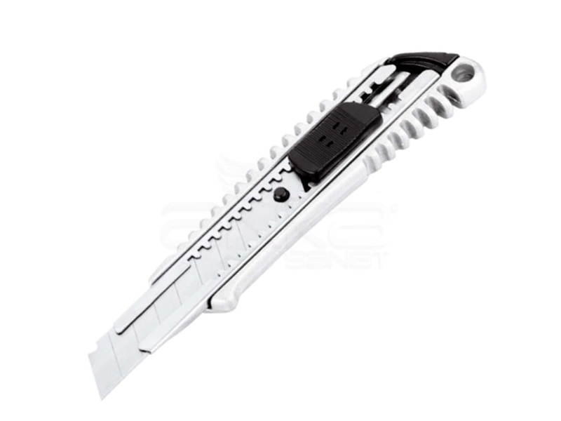 Kraf 660G Metal Gövdeli Geniş Maket Bıçağı