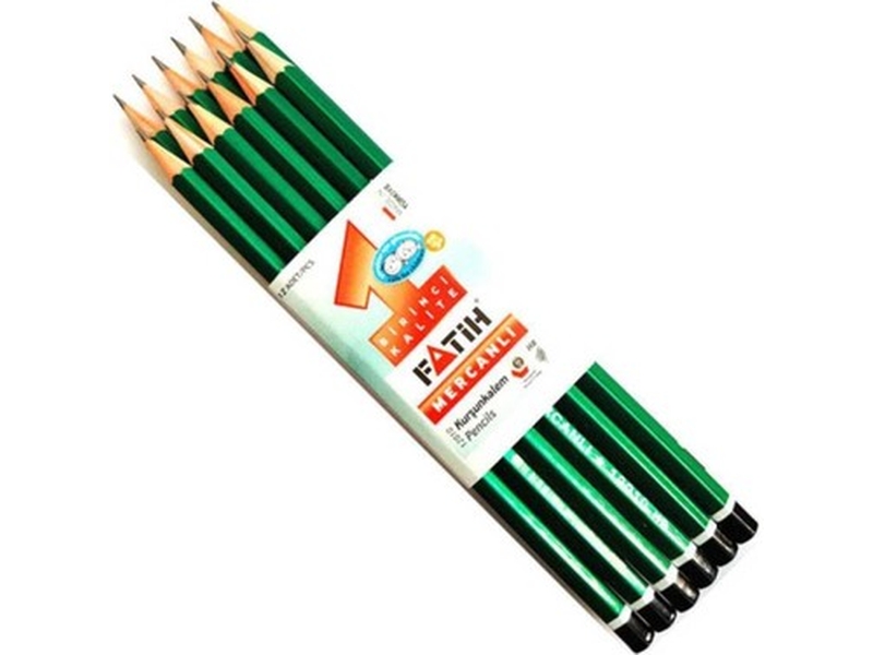 Fatih Mercanlı Hb Kurşun Kalem 12Li