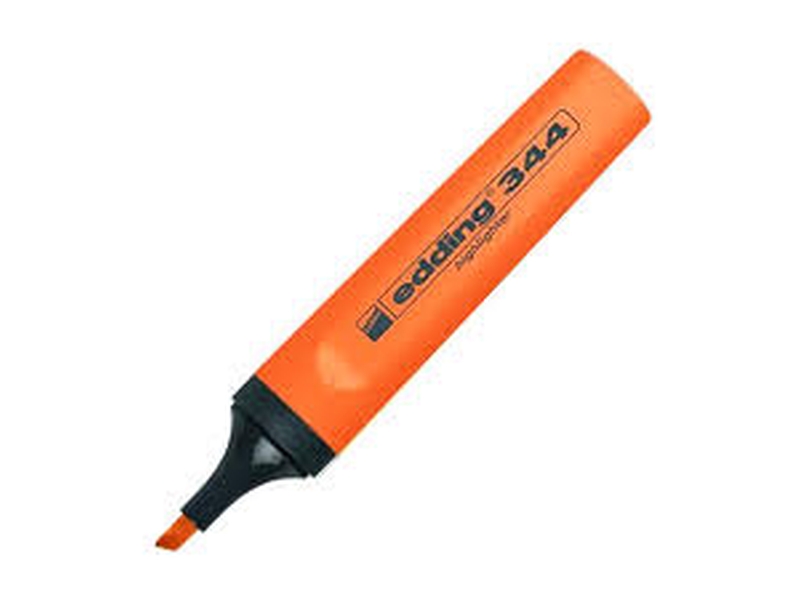 Edding 344 Fosforlu Kalem Turuncu
