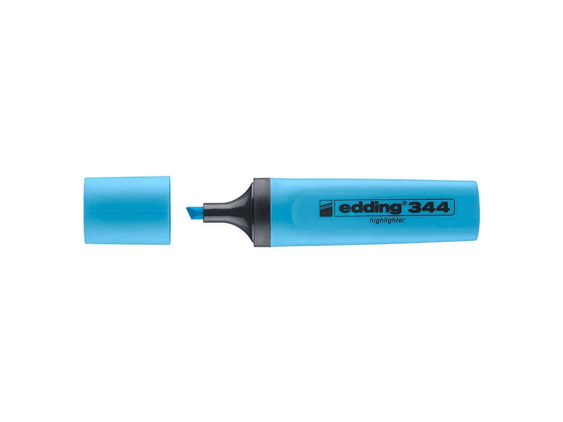 Edding 344 Fosforlu Kalem Mavi