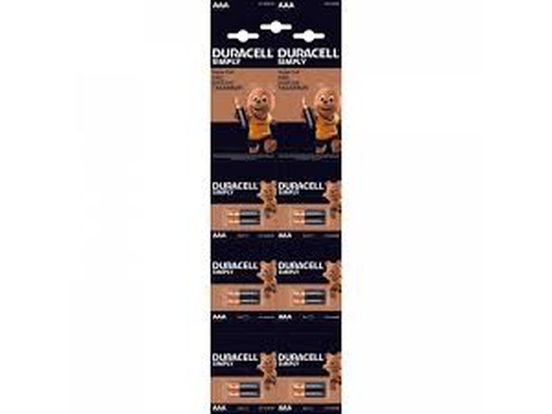 Duracell Alkalin Aaa İnce Kalem Pil 12Li Kartela