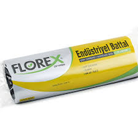 Florex  523 Endüstriyel Çöp Poşeti Battal Boy 72  x  95 cm 10 Adet - Siyah