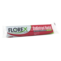 Florex  510 Endüstriyel Konteyner Çöp Poşeti 240 L 120  x  150 cm 5 Adet - Siyah