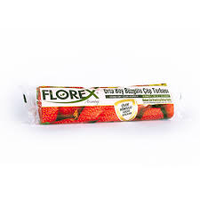 Florex  502 Çilek Kokulu Büzgülü Orta  Boy Çöp Poşeti  55   x  60  cm 10 Adet  x  25 Rulo Kırmızı