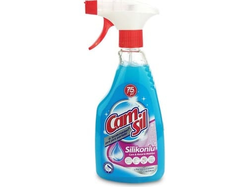 Camsil Matik Silikonlu Cam Temizleme Spreyi 500Ml