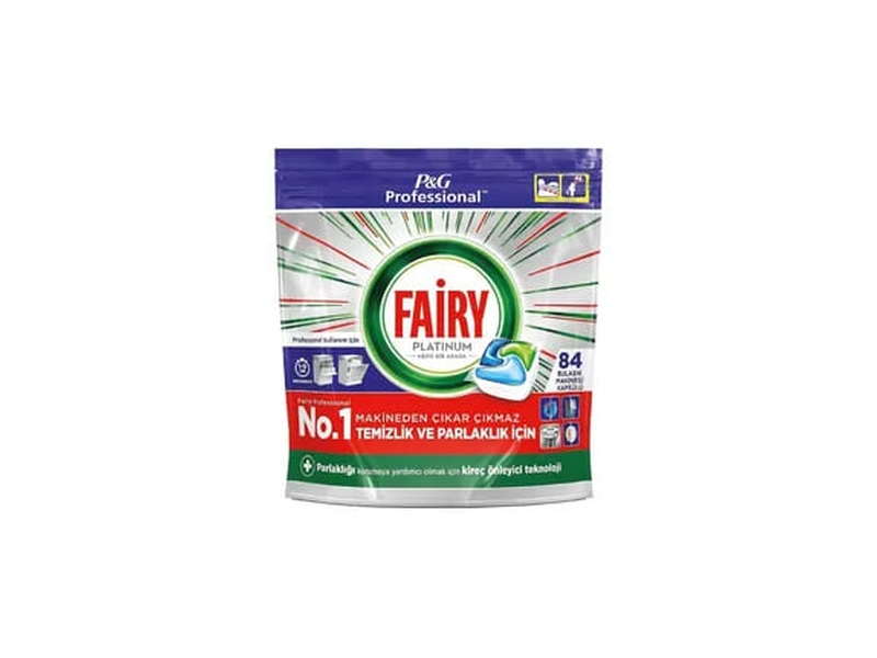 Fairy Platinum Bul. Mak. Deterjanı 84 Tablet