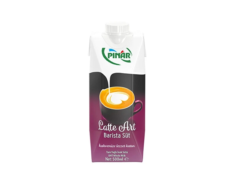 Pınar Latte Art Barista Tam Yağlı 1Lt X 12 Adet