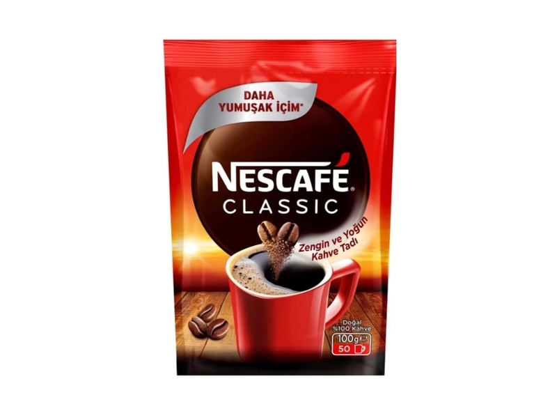 Nescafe Classic Kahve Eko Paket 100Gr