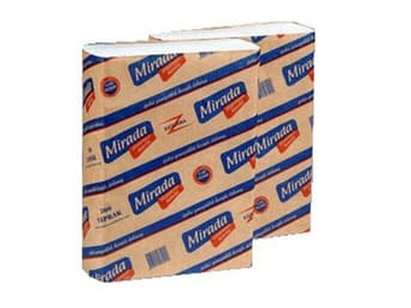 Mirada Z Katlı Dispenser Havlu 21 cm 200 Yaprak - 12 Paket