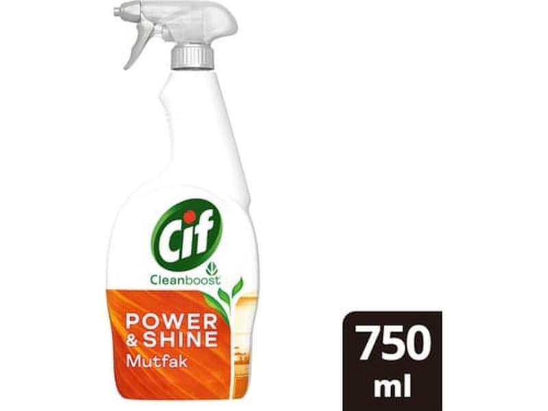 Cif Power & Shine Mutfak Sprey Temizleyici 750Ml