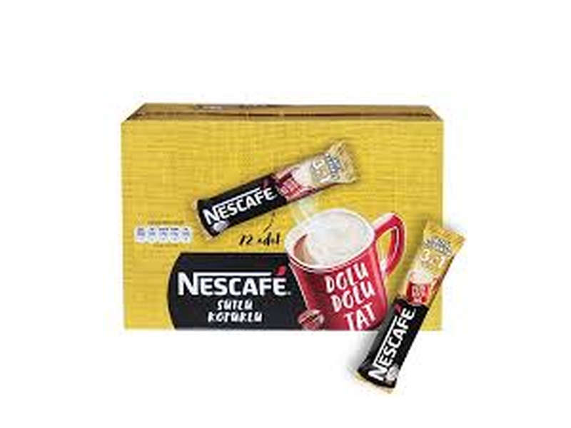 Nescafe 3'Ü 1 Arada Sütlü Köpüklü 17,5 g 72'Li