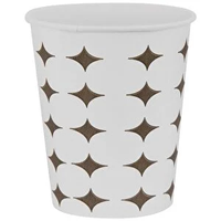 Karton Bardak Yıldız Desenli 7 Oz 50'Li Paket 3,8 GR