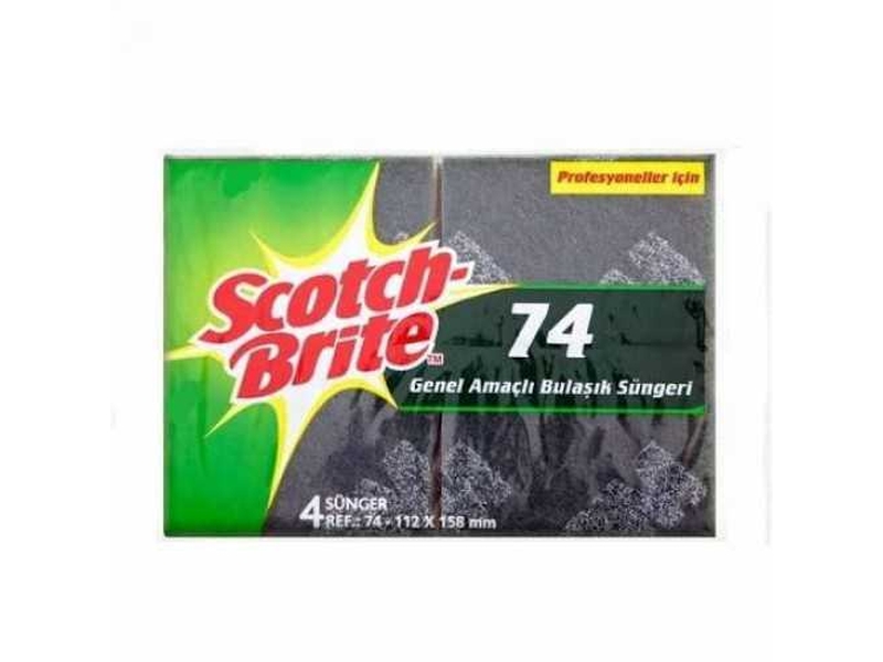 Scotch Brite Bul. Süngeri Genel Amaçlı 4Lü 