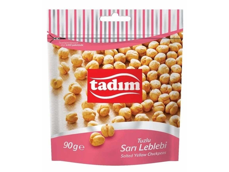 Tadım Sarı Leblebi Tuzlu Midi 90Gr 12'Li