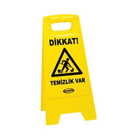 Ceymop Temizlik Var Levhası Sarı 