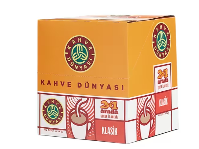 Kahve Dünyası 40'lı 2'si 1 Arada Klasik Hazır Kahve