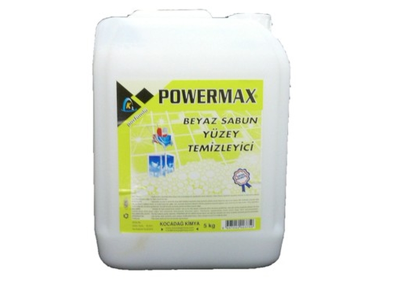 Powermax Beyaz Sabun Kokulu Yüzey Temizleyici 5 Lt