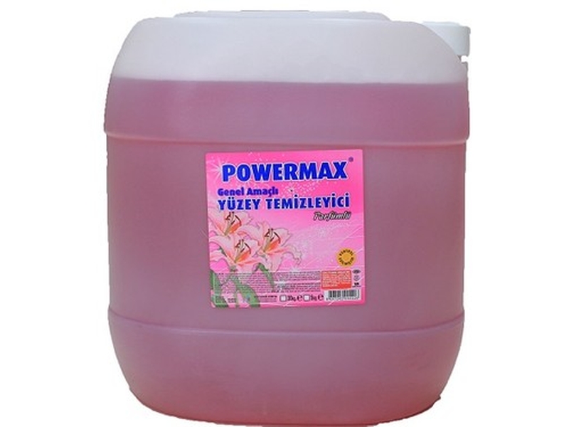 Powermax Yoğun Genel Yüzey Temizleyici 30 Kg Pembe *Çam*Lavanta