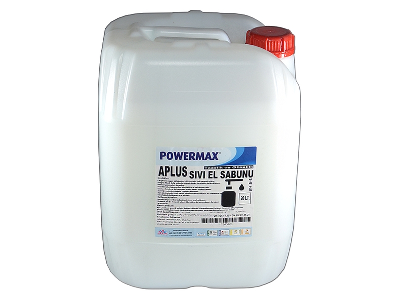 Powermax Beyaz Sabun Kokulu Sıvı El Sabunu 20 Kg