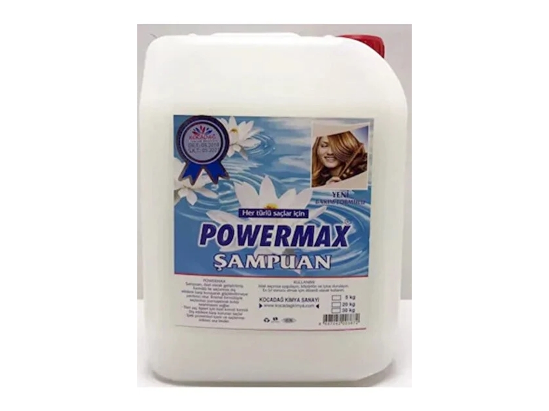 Powermax Kremli Saç Şampuanı 5 Lt