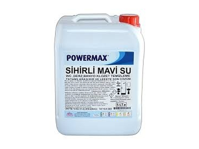 Powermax Sihirli Mavi Su Wc Banyo Fayans Derz Tem 5 Lt