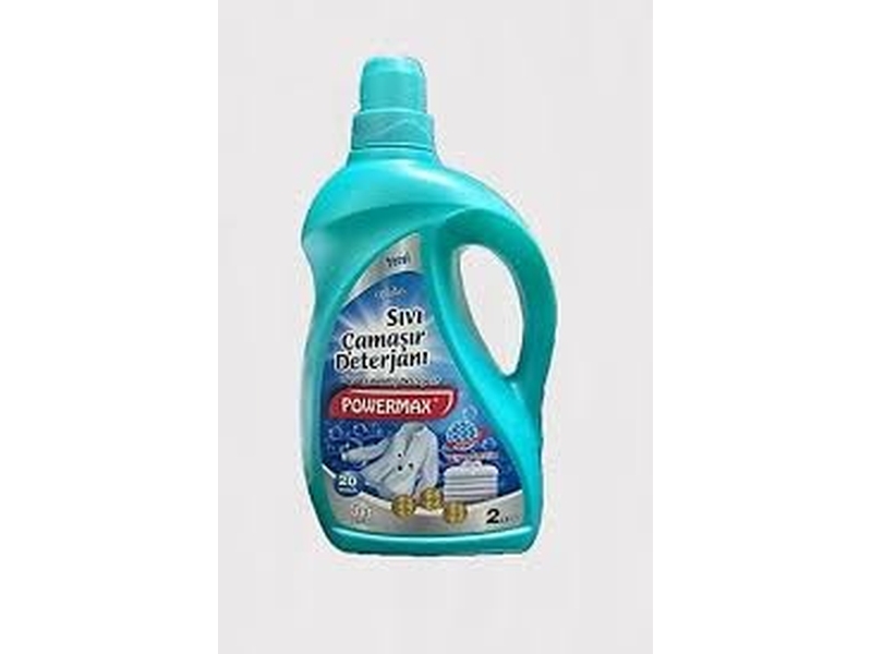 Powermax Sıvı Çamaşır Deterjanı Beyazlar 2 Lt