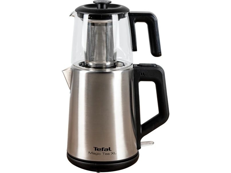 Tefal Magic Tea XL 1650 Watt Cam Demlikli Ve Paslanmaz Çelik Gövdeli Çay Makinesi - 9100046963