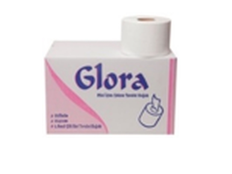 Glora Mini İçten Çekmeli Tuvalet Kağıdı 11.5cm 80 mt 12 Rulo