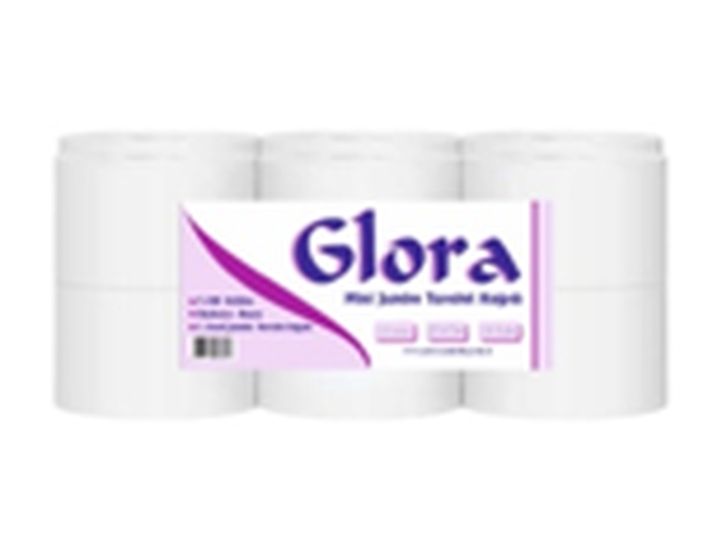 Glora Mini Jumbo Tuvalet Kağıdı 3.5 Kg  12 Adet