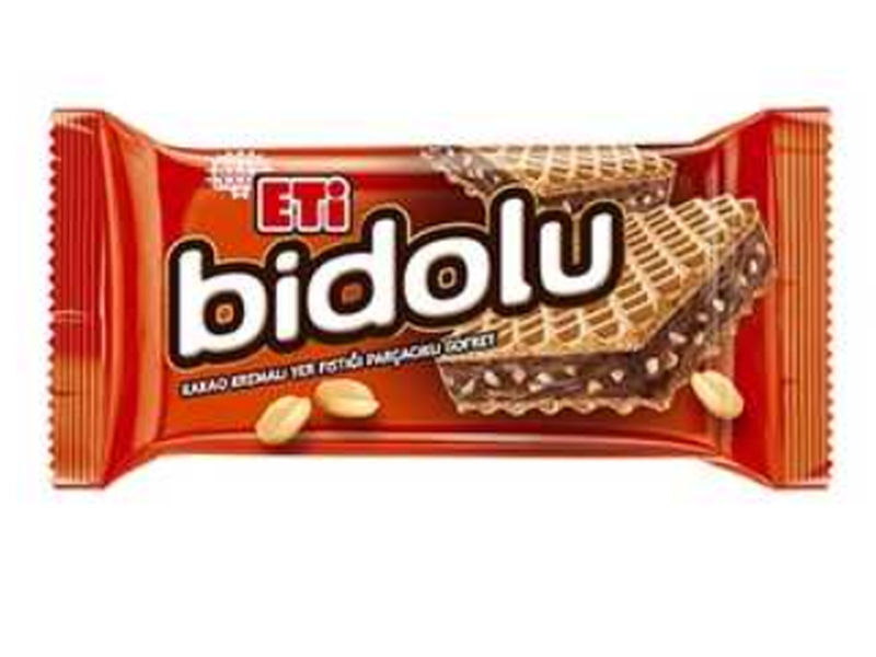 Eti Bidolu Kakao Kremalı Yer Fıstıklı 36gr 24lü