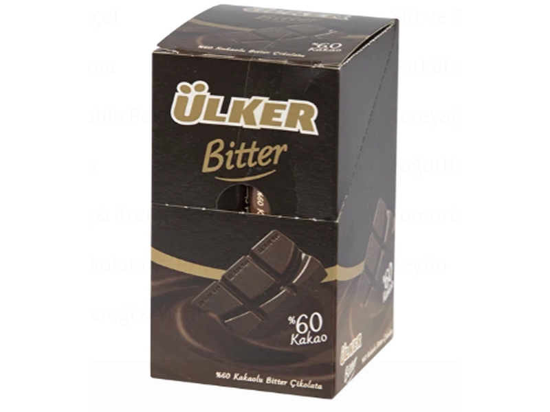 Ülker Bitter Çikolata 30gr 12li