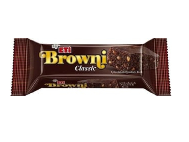 Eti Browni Classic Çikolatalı Fındıklı Kek 40gr 20 li