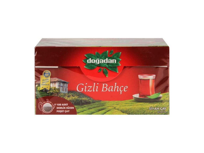 Doğadan Gizli Bahçe Demlik Poşet Çay 100′lü 3,2 GR