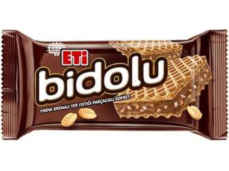 Eti Bidolu Fındık Kremalı Yer Fıstıklı 36gr 24lü