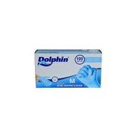 DOLPHİN Pudrasız Mavi Nitril  M Beden