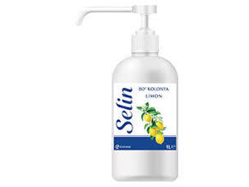 SELİN KOLONYA POMP.LİMON 1000 ML. (6*)