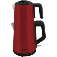 Tefal Magic Tea XL Paslanmaz Çelik Gövdeli 1650 Watt Çay Makinesi - Kırmızı