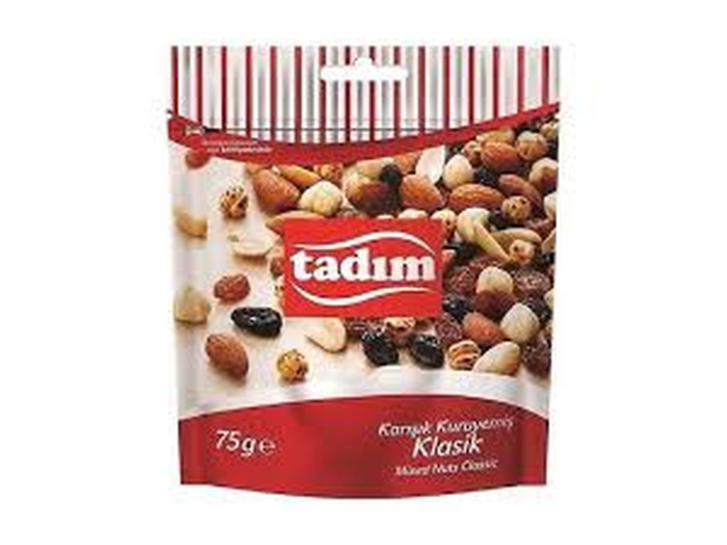 Tadım Karışık Kuruyemiş Klasik Midi 75Gr 12'Li